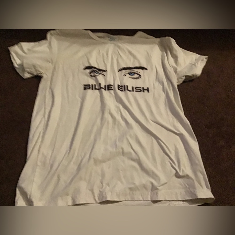 Billie Eillish tee from Spencer’s